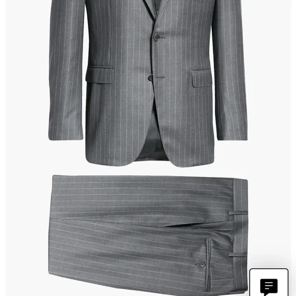 Milano stripe wool canali suit